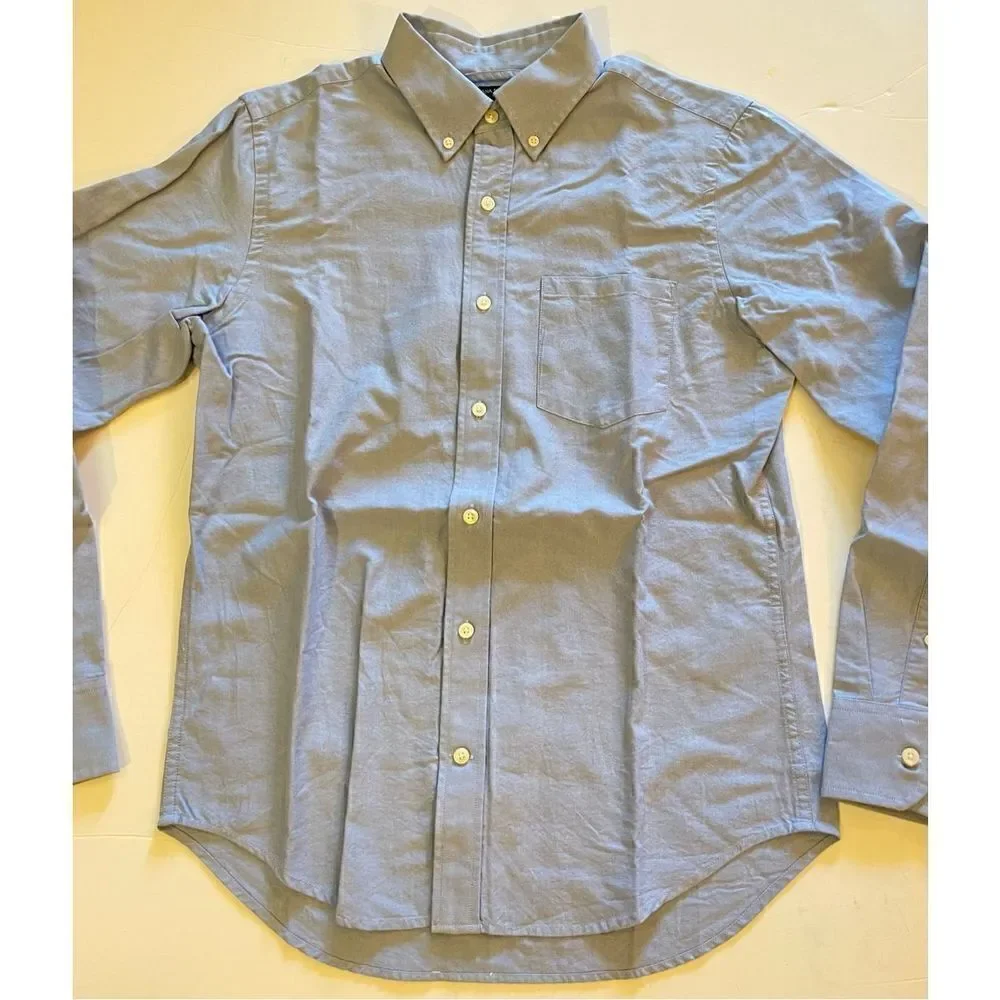 Banana Republic Soft White Button Down Collared Shirt